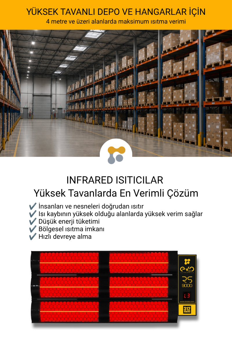 Infrared Depo Isıtma Sistemleri